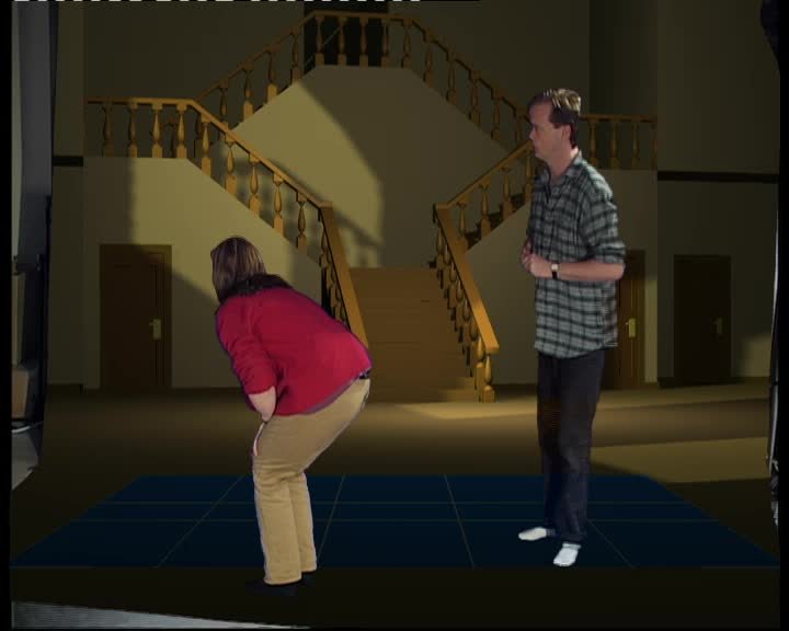 A still image from Screen sports development workshop