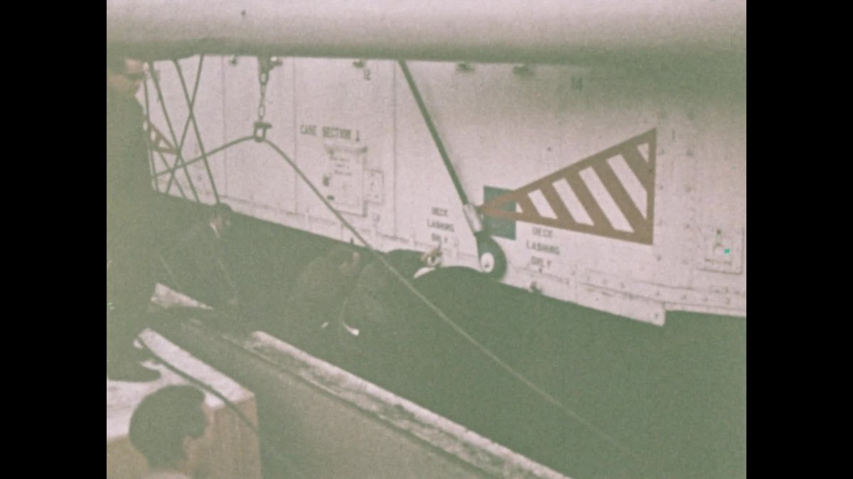 A still image from The Blue streak rocket