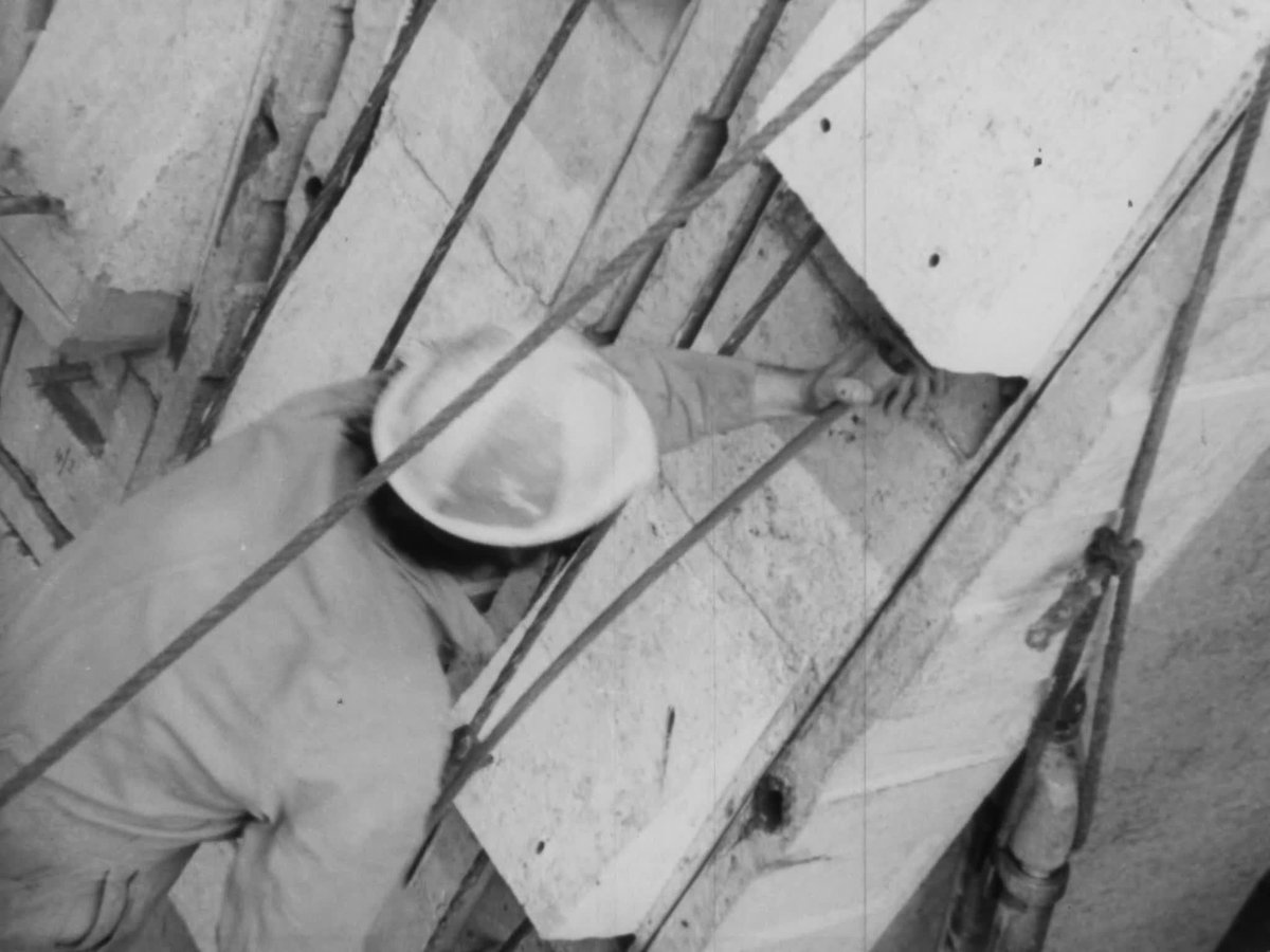 A still image from Job No. 1112