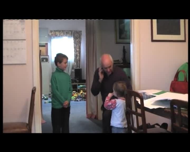 A still image from The Invisible net